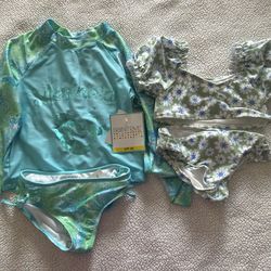 Girl Swimwear Set size 4T-5T
