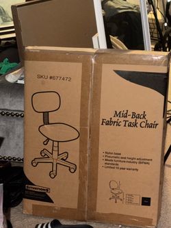New Black Chair Task Office Desk Chair Swivel wheels