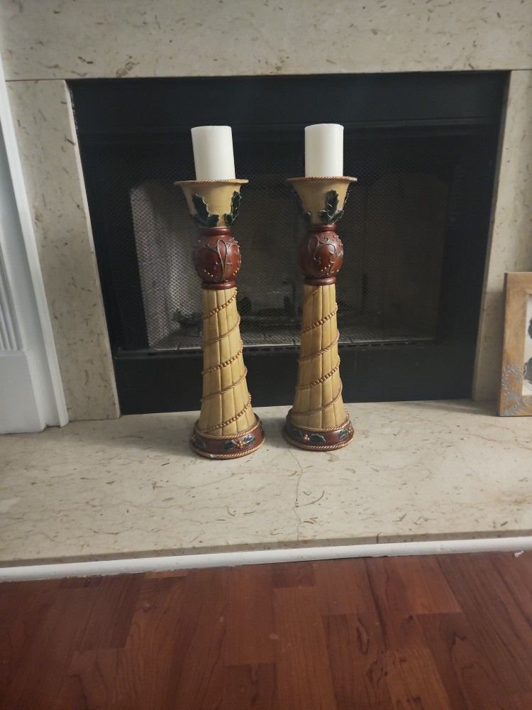 Candle Holders/candles Included