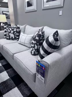 Like-New long Sofa