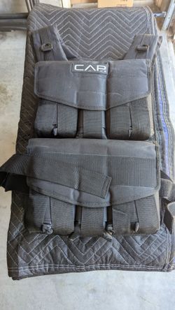 CAP 80 LB Adjustable Weighted Vest - Complete - Barely Used