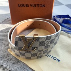 Louis Vuitton Damier Azur Belt 