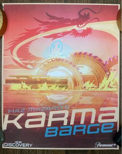 Star Trek Discovery Karma Barge SDCC 2022 Poster Limited /500