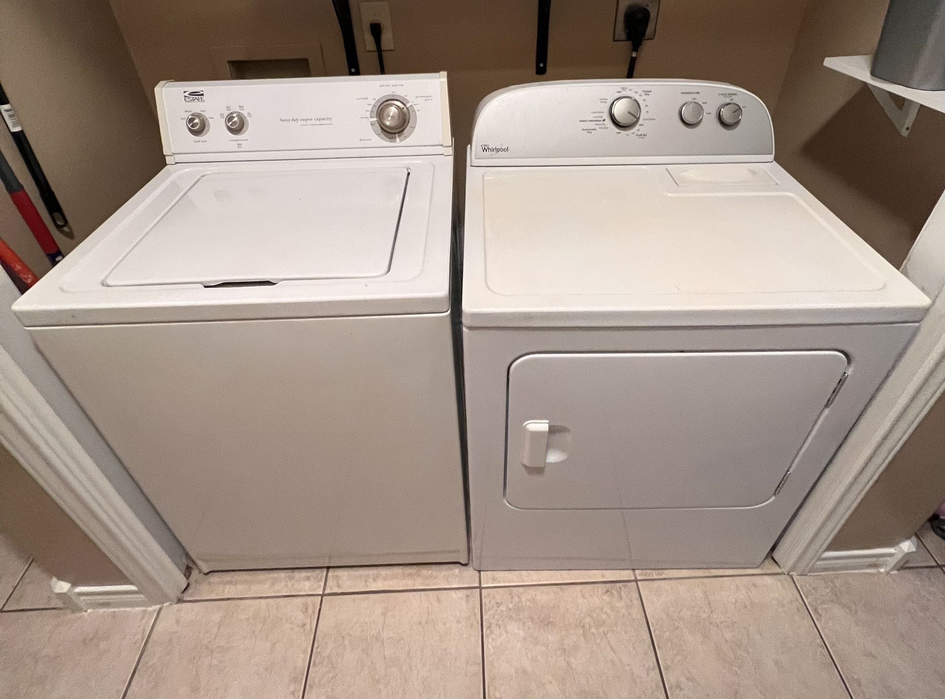 Washer And Dryer Set