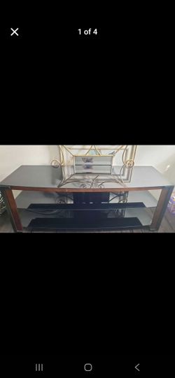 Glass /wooden TV Stand