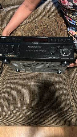 Sony Receiver that works for 2 rooms  it has 9 channels