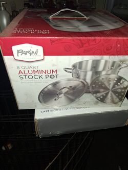 Parini 12 Quart Aluminum stockpot