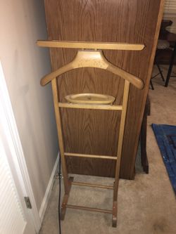 Antique clothes butler made in Italy