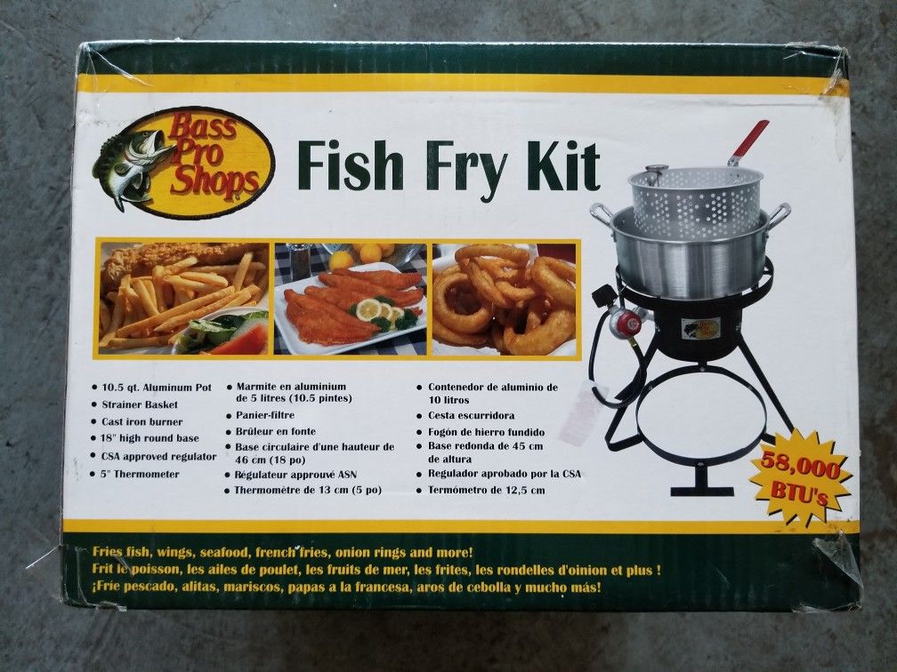 Bass Pro Shops Fish Fry Kit - NEW!
