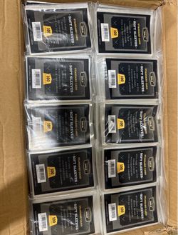 Cardboard Gold Standard Card Soft Sleeves