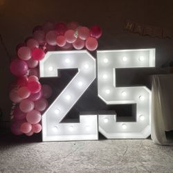 Marquees Numbers