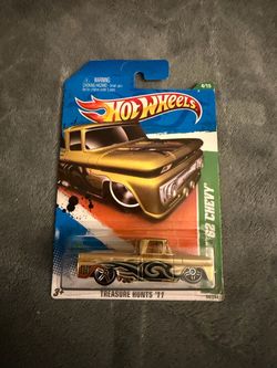 Hot wheels treasure hunt 62 chevy pickup