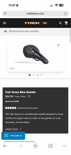 Trek Verse Bike Saddle