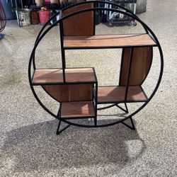 Round Shaped Standing Book Shelf