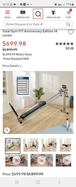 Total Fit Gym Max Like New
