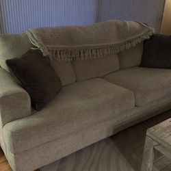 Sofa and loveseat