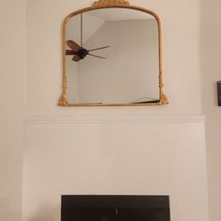 Large Gold Antique Style Mirror