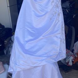 Davida Bridal White Wedding Dress