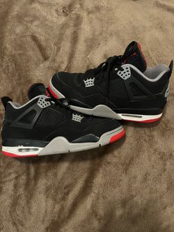 2019 AIR JORDAN NIKE JORDAN BRED 4 SIZE 12 SUPREME TRAVIS SCOTT KANYE WEST
