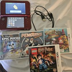 New Nintendo 3ds XL With games