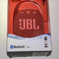 JBL Clip 4 Portable Bluetooth Speaker - Premium Sound Quality