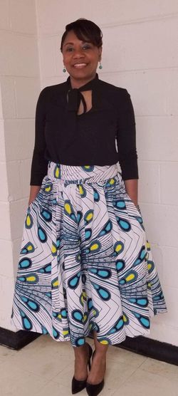 African Print Skirts $29