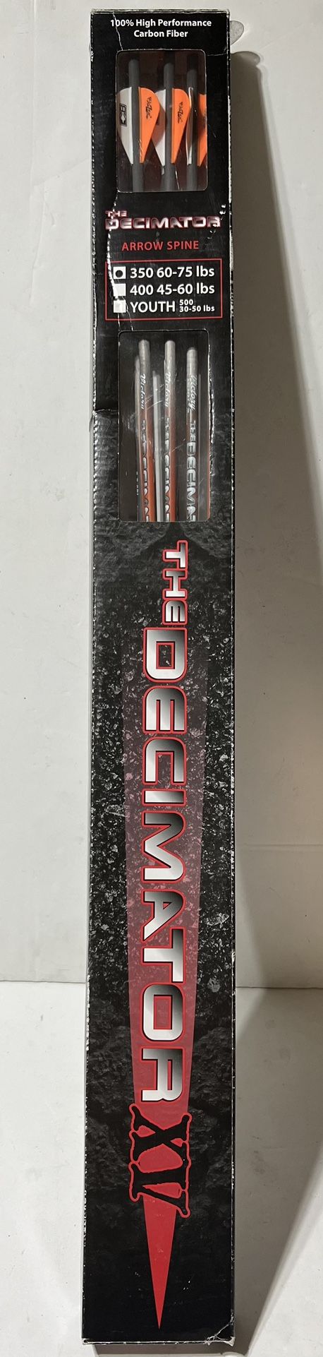 The Decimator XV Victory Archery High Performance Carbon Fiber arrow shafts