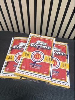 2022-23 Topps Chrome McDonald's All American Basketball Hobby Box