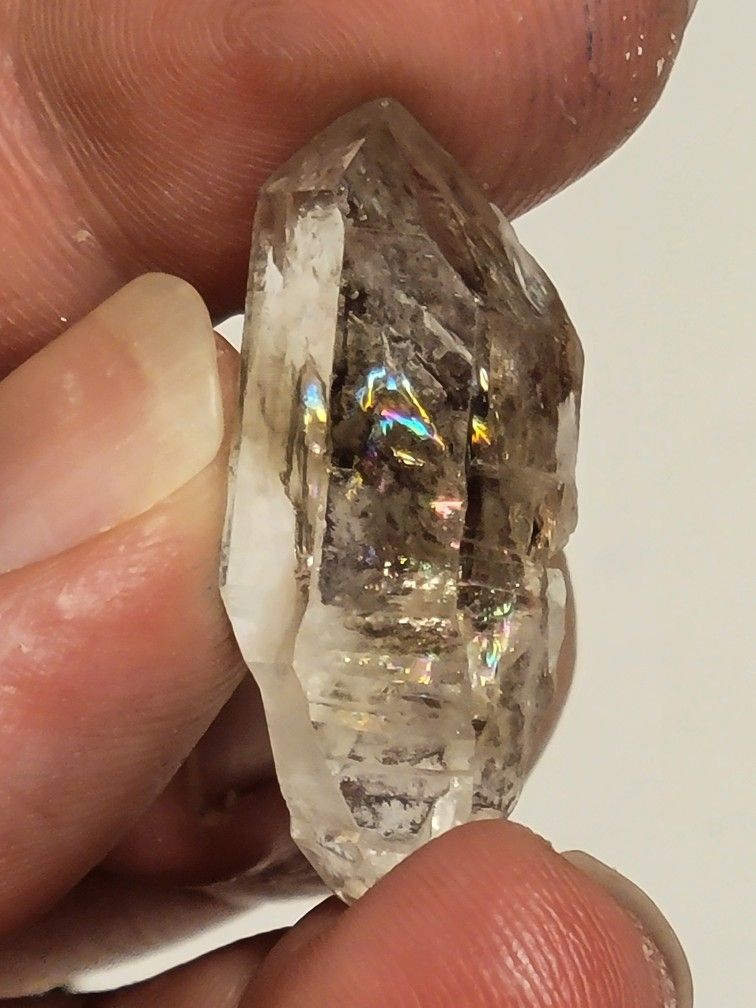 34.25ctw Herkimer Diamond W/ RAINBOW Inclusions DT