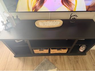 Solid wood console