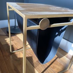 End Table With Pouch