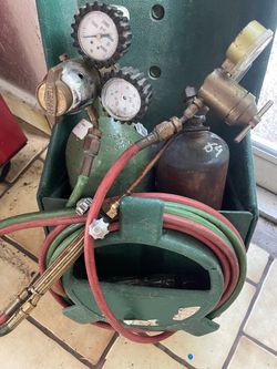 Oxy-Acetylene Torch Welding Set with Cart
