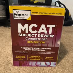 Princeton Review MCAT Review 3rd Edition 