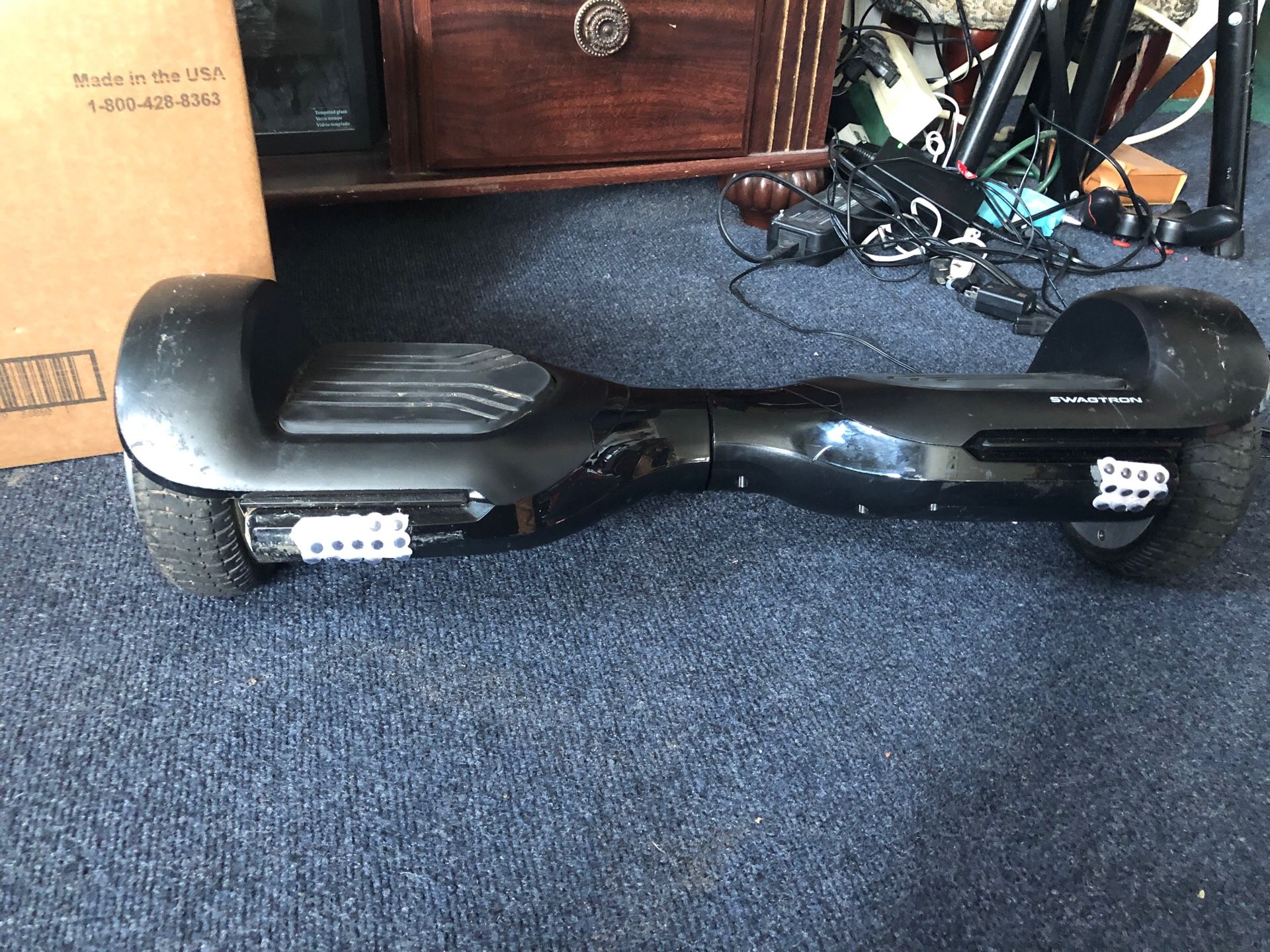 Swag torn hover board with Bluetooth speaker