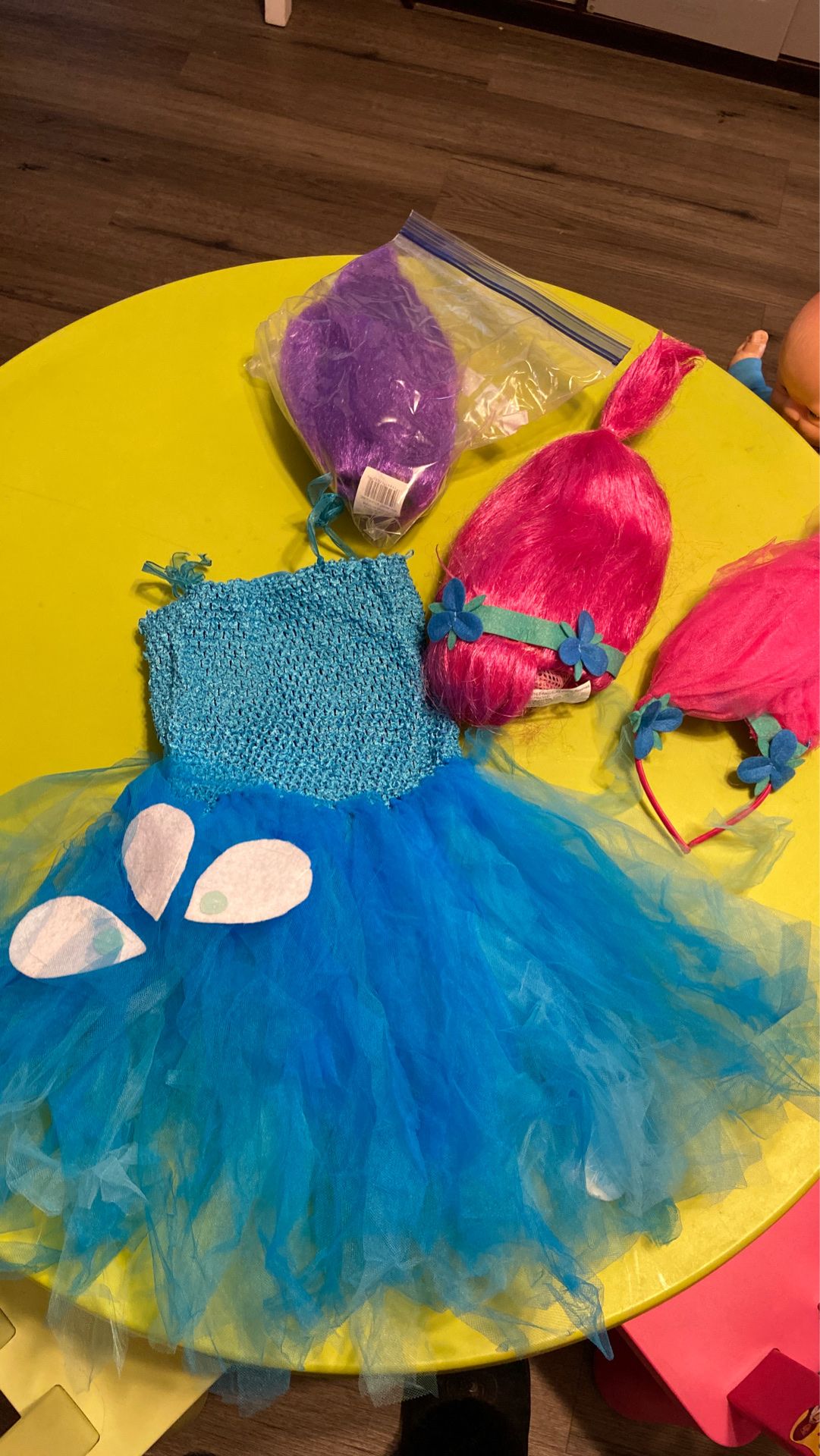 Toddler poppy costume