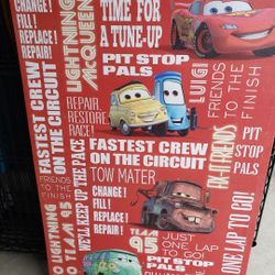 Disney CARS Wall Picture For Sale 