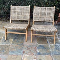 Two outdoor/indoor Chairs