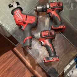 Sawzall, Impact Driver And Drill