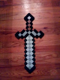 Minecraft sword two swords for the price of one