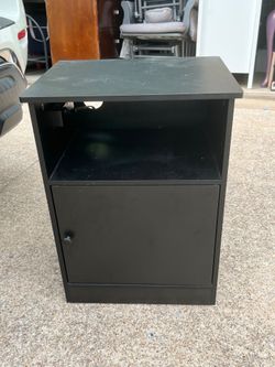 Nightstand with outlets