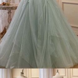 Mint Prom Dress