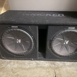 Kicker -CompR Dual 12” Subwoofers