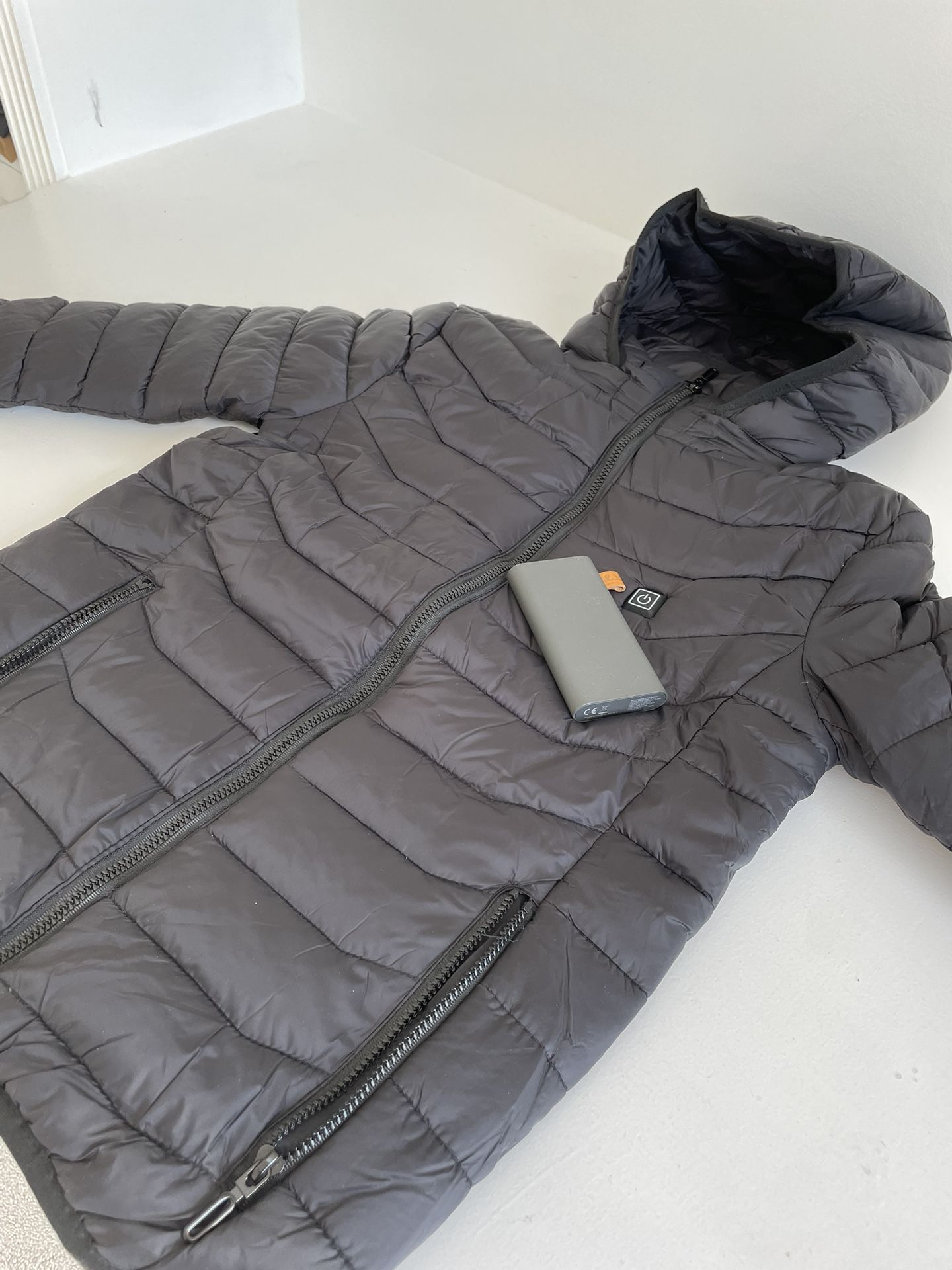 Heated Jacket With Free Power Bank