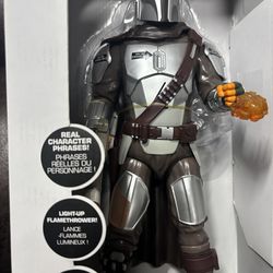 The Mandalorian, talking action figure