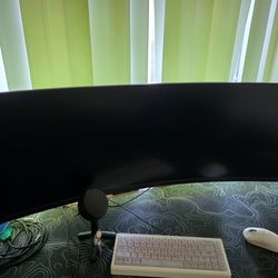 Samsung odessey g9 with mount/stand