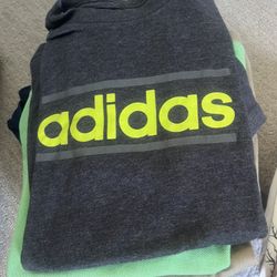 Over 100 Pieces of boys size 8 Clothes Nike, Adidas, Soccer Jerseys