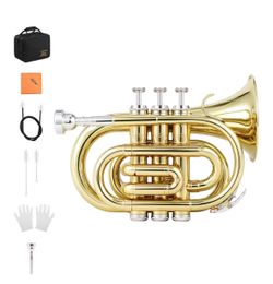 Eastar Pocket Trumpet with Accessories