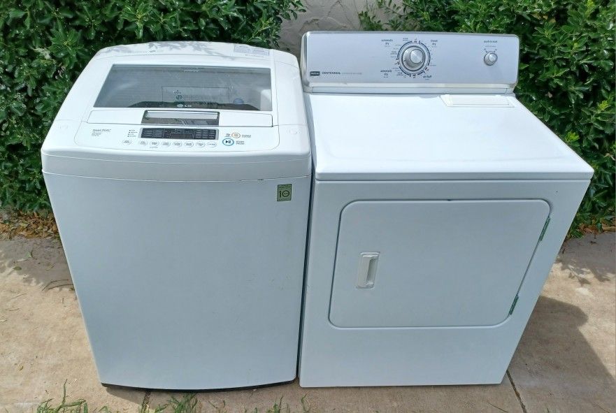 LG Washer and Maytag Electric Dryer