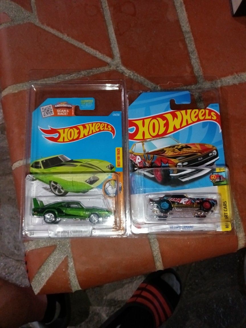 Both Hot Wheels Super Treasure Hunts..$110 Cash Only