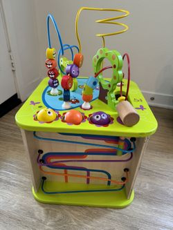 Country Critters Wooden Activity Play Cube by Hape
